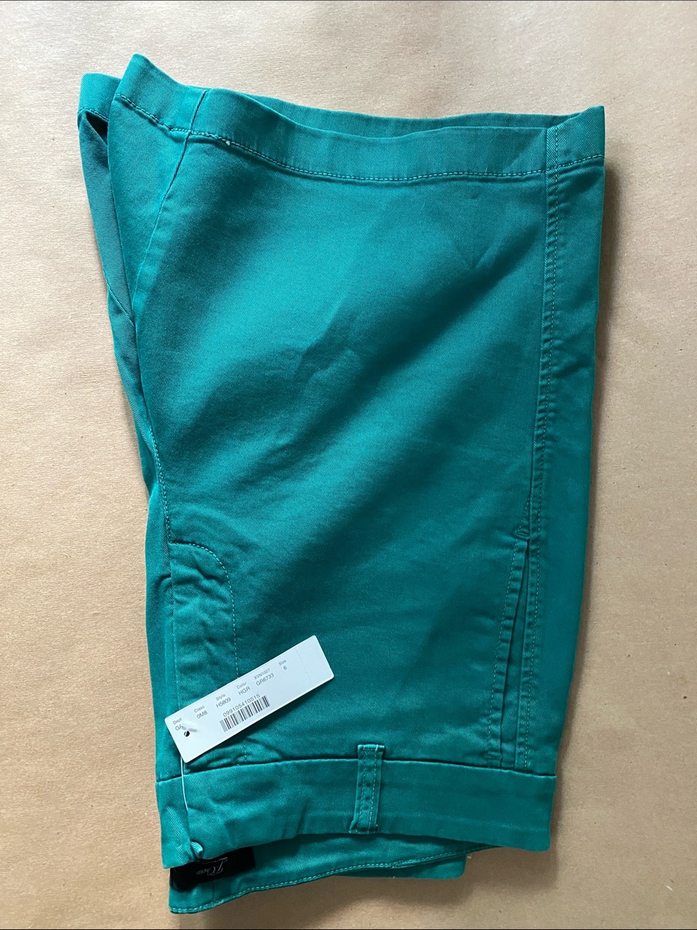 NWT J. Crew Teal Shorts Size 6.